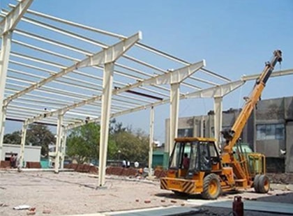 PEB Structure Shed (Without Roofing)